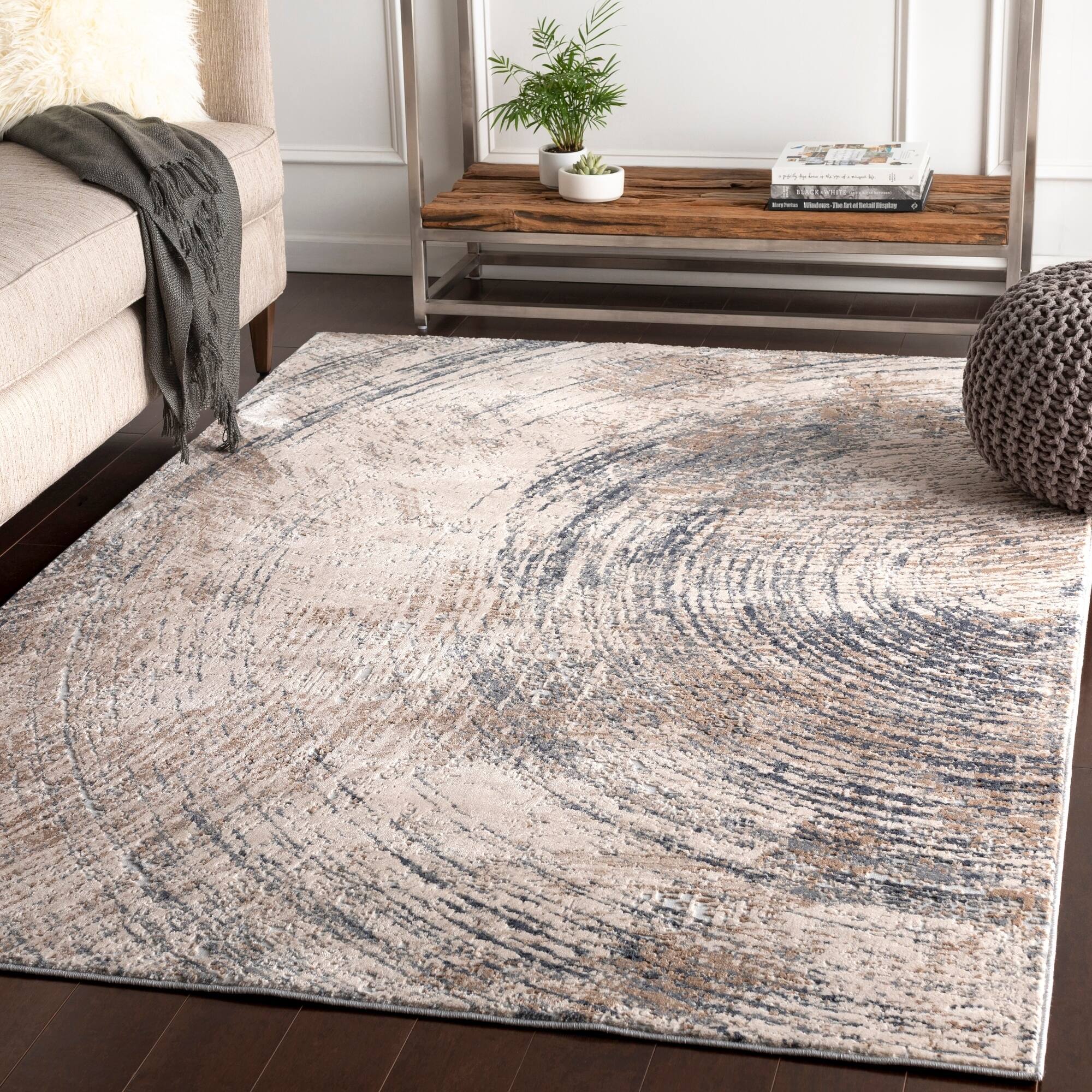 Racquel Grey Modern Accent Rug 2 X 3 On Free Racquel Grey Modern Accent Rug 2