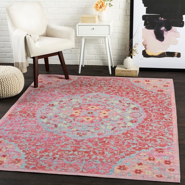 Viocla Bohemian Medallion Accent Rug - 2' x 3'