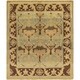 preview thumbnail 1 of 7, Hand Knotted Oushak Wool Area Rug - 9' 4 x 11'