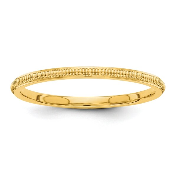Shop 14K Yellow Gold Polished 1.5mm 