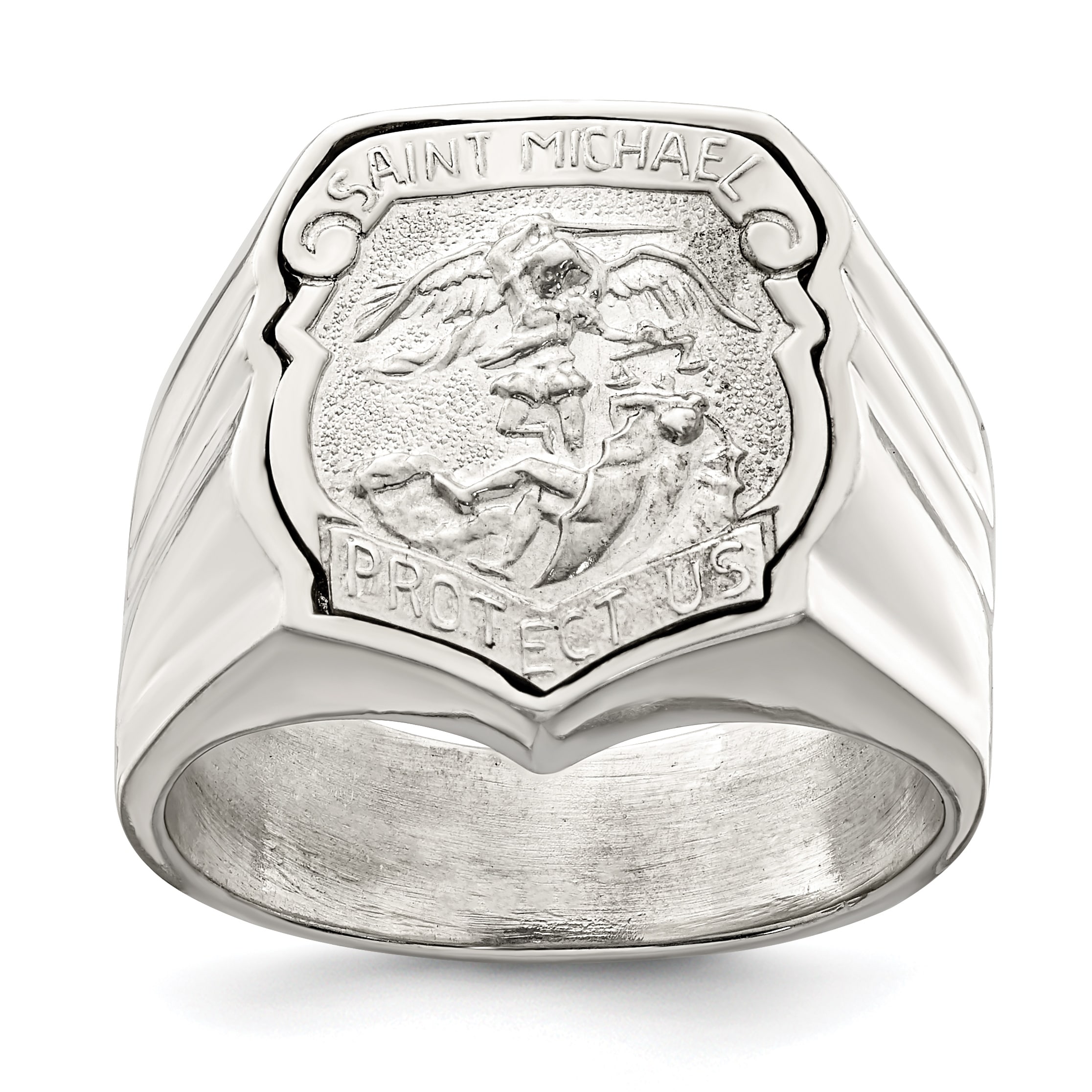 saint michael ring