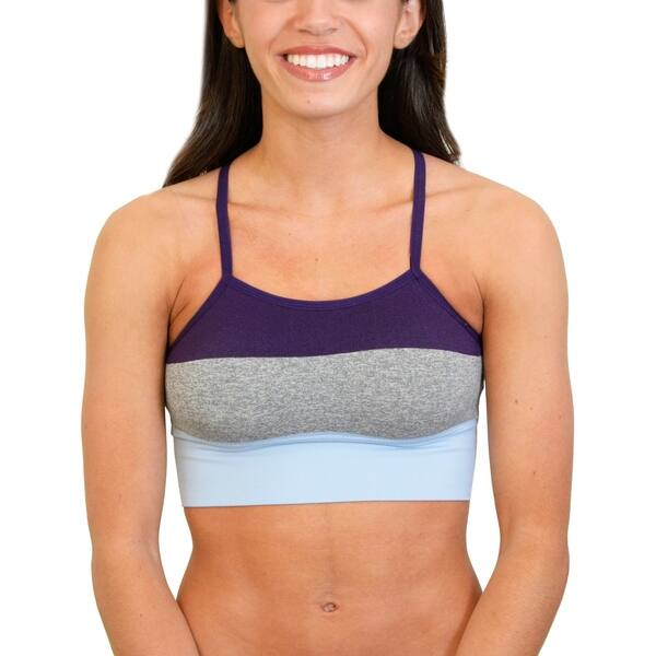 Shop Rbx Women S 2 Pack Seamless Sports Bras Overstock 24064095 - rbx packs