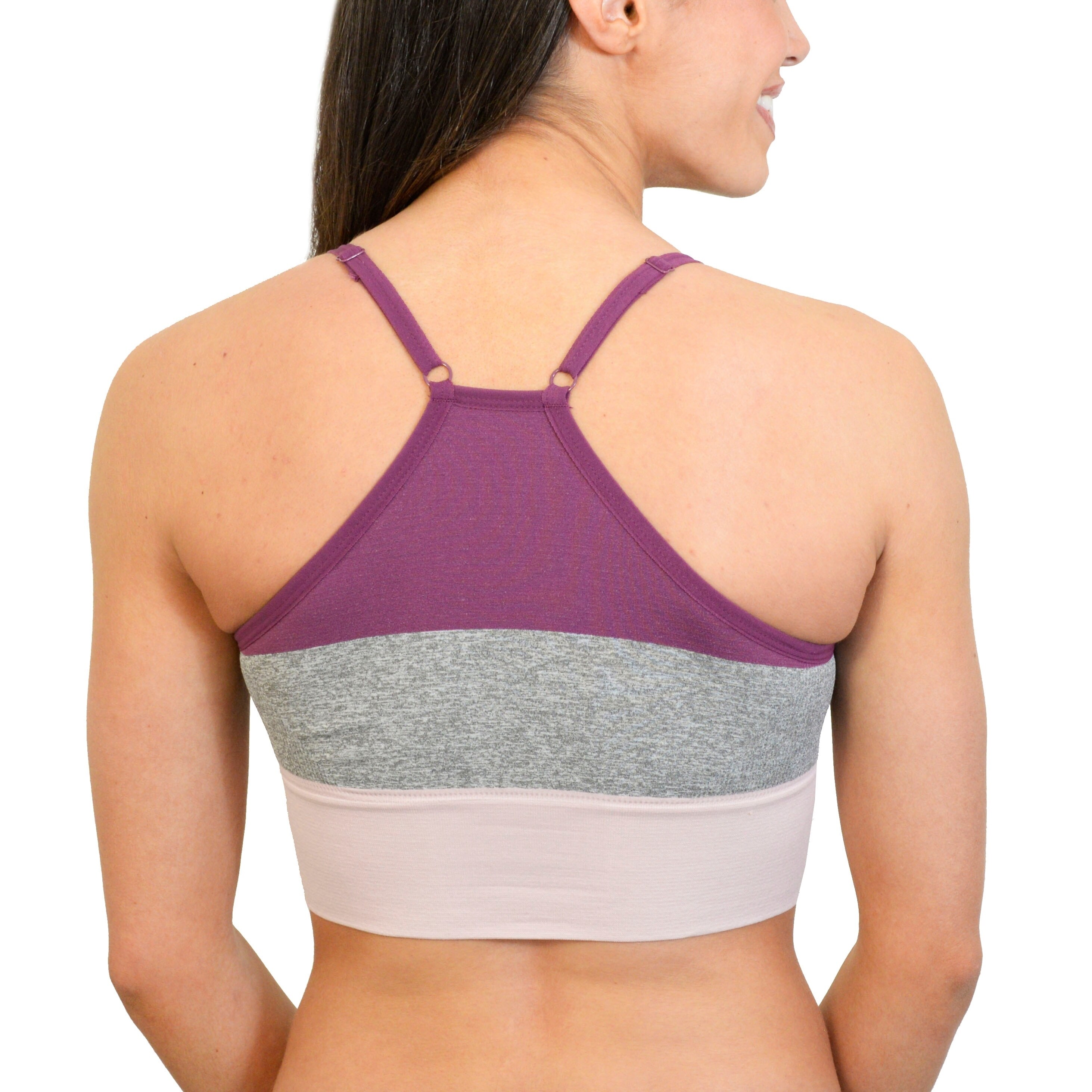 Shop Rbx Women S 2 Pack Seamless Sports Bras Overstock 24064095 - rbx packs