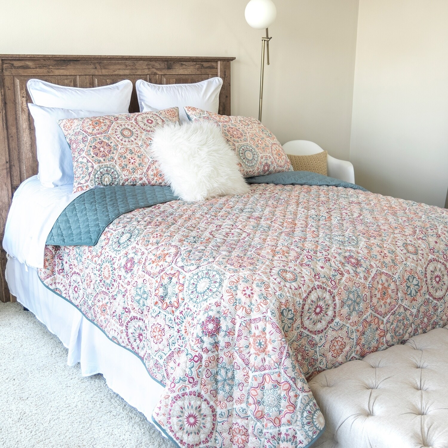 quilted bed sheets