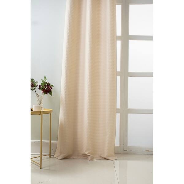 Shop Rt Designers Whitney Jacquard 84 Inch Grommet Curtain Panel
