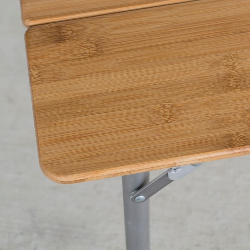 AmeriHome 39.35"x25.5" Adjustable Height Folding Table W/Carry Bag