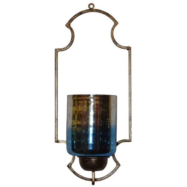 Essential Decor & Beyond Metal Sconce EN14751 - 6 x 8.3 x 19.5