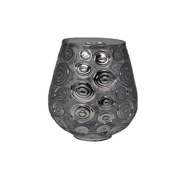 Essential Decor & Beyond 4 Piece Glass Votive Holder EN40797 - 5.52 x 5.52 x 5.71