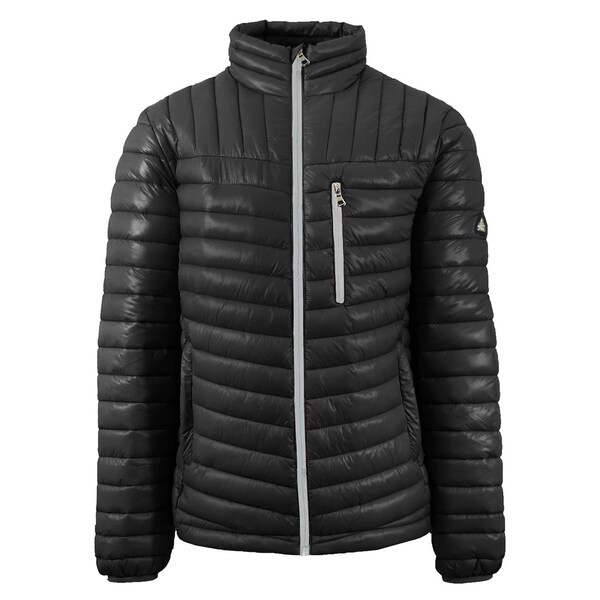 black bubble coat mens