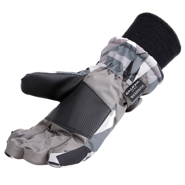 Toddler Girls /& Boys Black Thinsulate Snow /& Ski Mittens