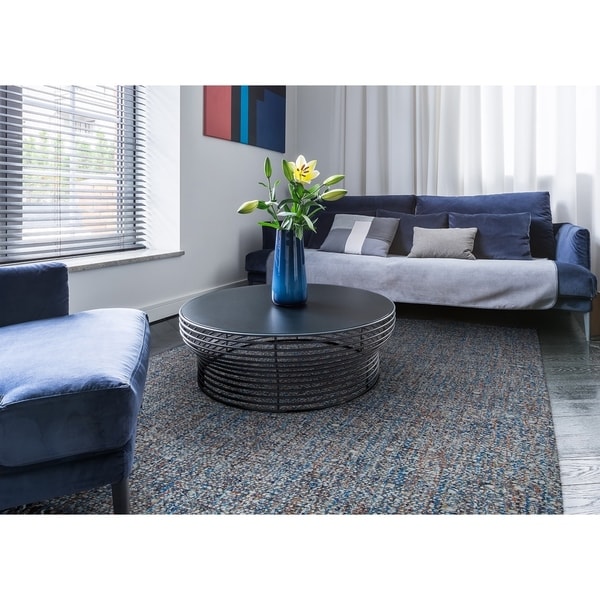 Hand-Loomed Pantalleria Moncrivello Corallo Area Rug - 5' x 8'