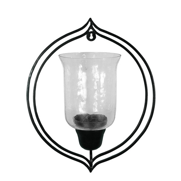 Essential Decor & Beyond Metal Sconce EN14743 - 6 x 12.5 x 15.5