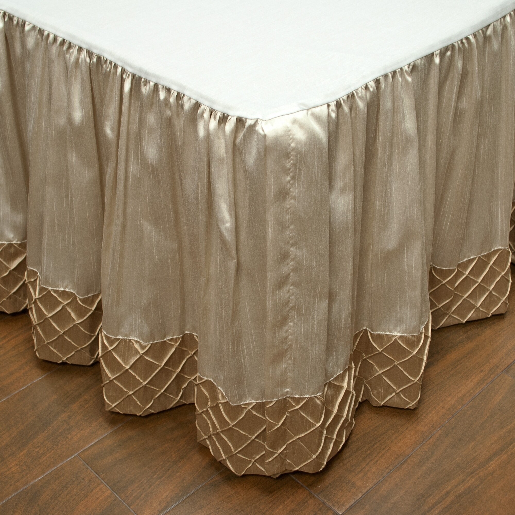 luxury bed skirt