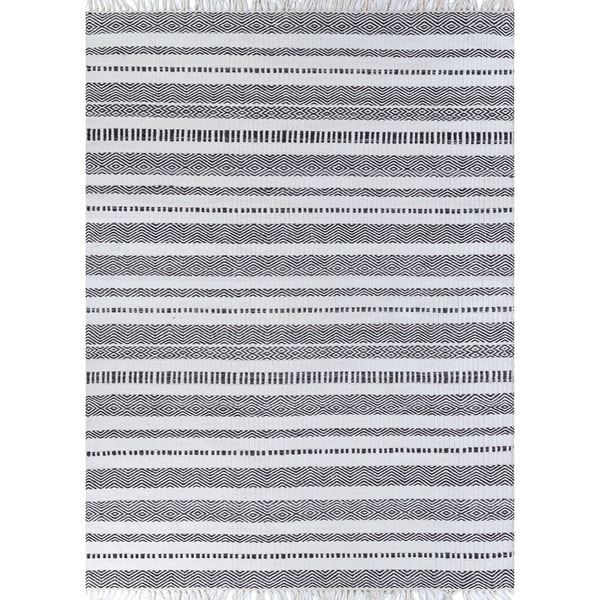 Fjord Cohansey Dark Gray Indoor/Outdoor Area Rug - 8' x 10'