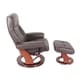 preview thumbnail 4 of 10, Copper Grove Orge Genuine Leather Recliner and Ottoman