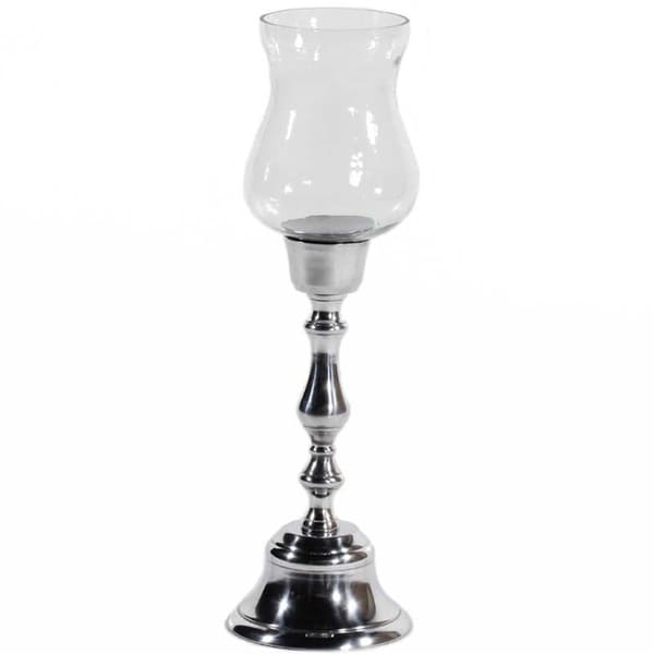 Essential Decor & Beyond Glass Hurricane EN40202 - 4 x 10 x 19.25