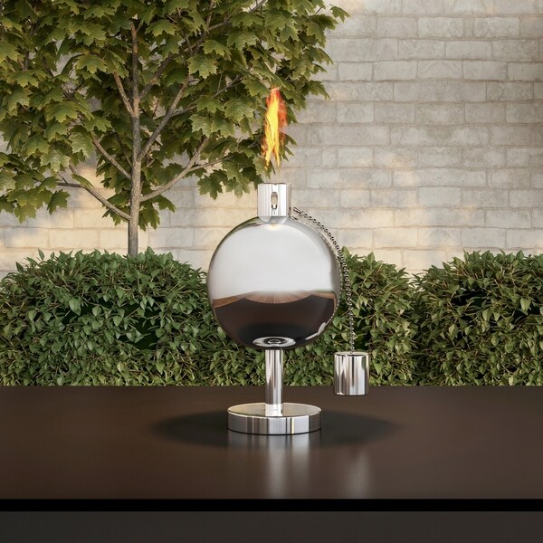 tabletop torch lamp