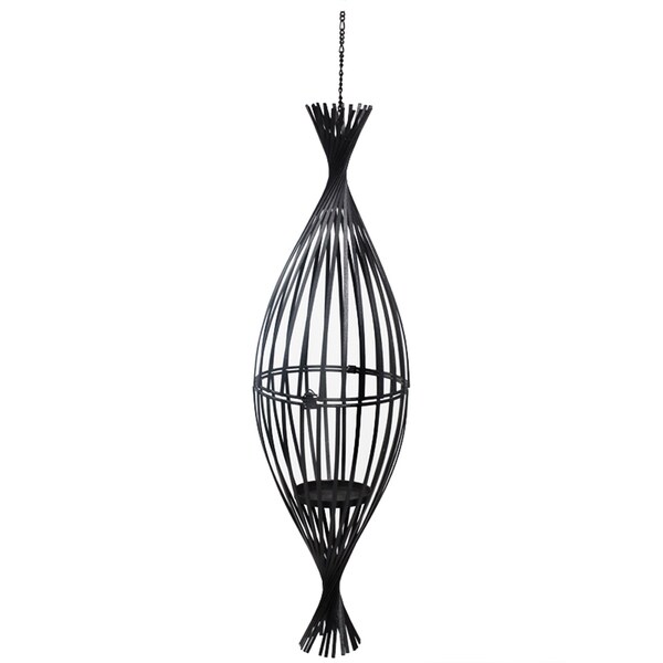 Essential Decor & Beyond Metal Tealight Holder EN2988 - 5.5 x 3 x 48