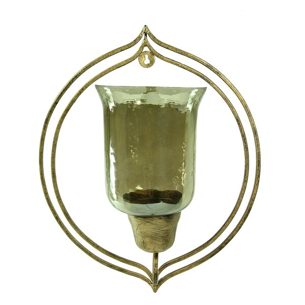 Essential Decor & Beyond Metal Sconce EN14738 - 6 x 12.5 x 15.5