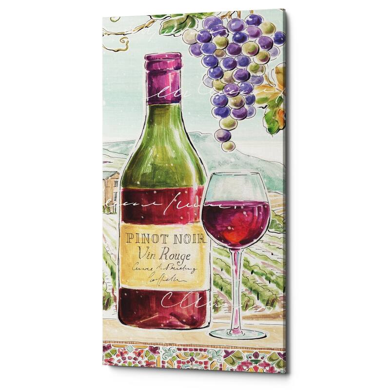 Epic Graffiti 'Wine Country VI' Canvas Wall Art, 12"x24"