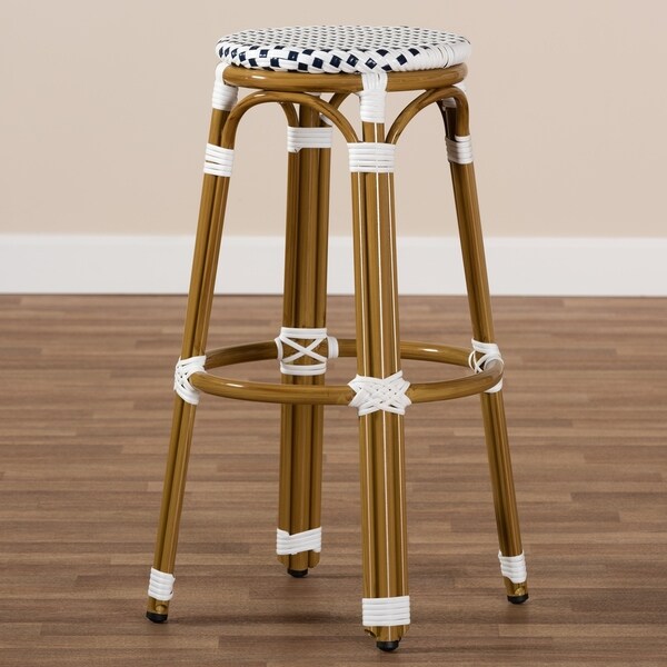 Indoor and Outdoor Stackable Bar Stool by Baxton Studio On Sale