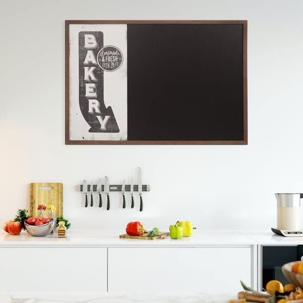 Vintage Bakery Sign Wall Mounted Kitchen Chalkboard