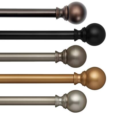 Buy 85 To 120 Inches Painted Curtain Rods Hardware Online At