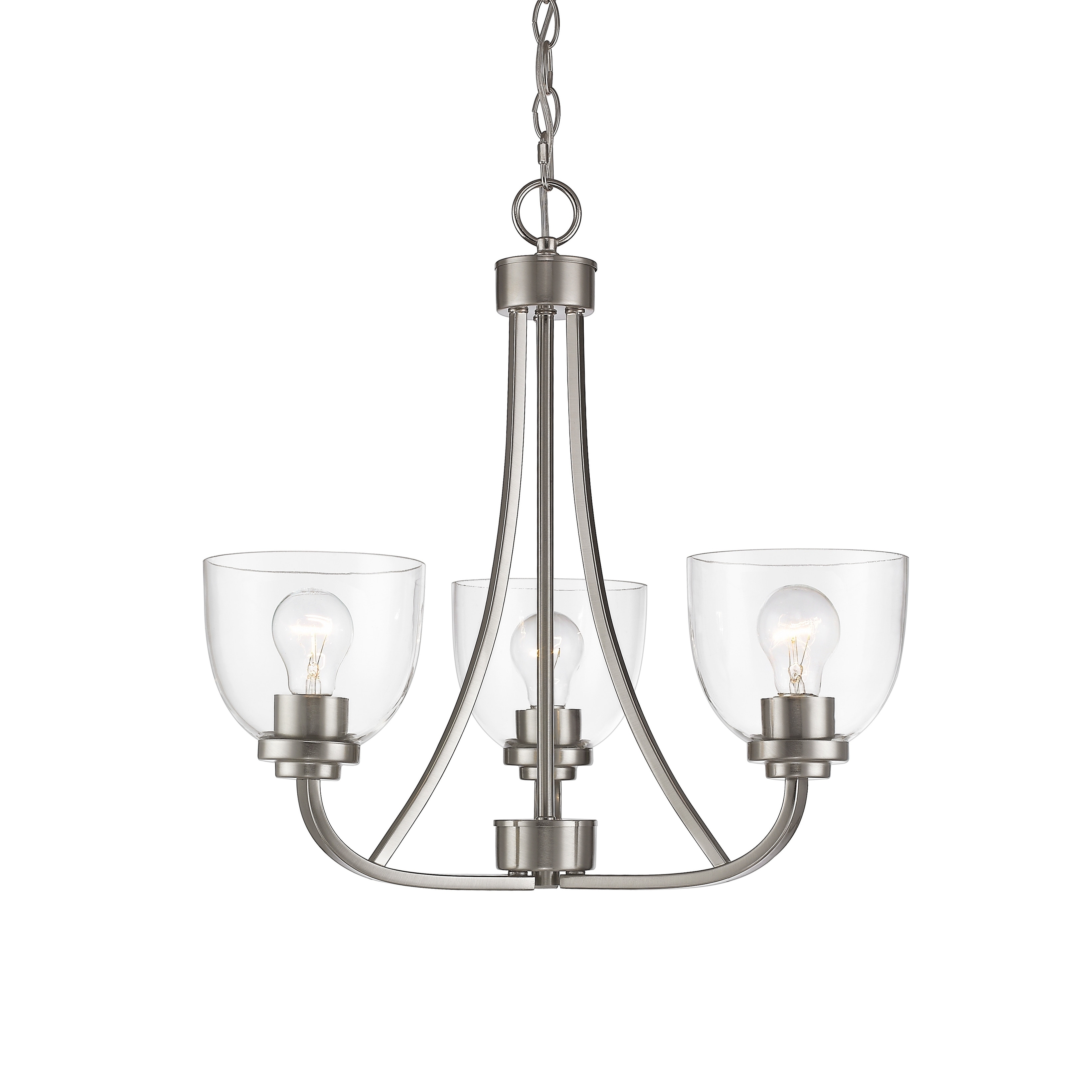 Ashton  3 Light Chandelier (Bronze - Bronze - Transitional) - Chandeliers For Bedrooms by Overstock.com