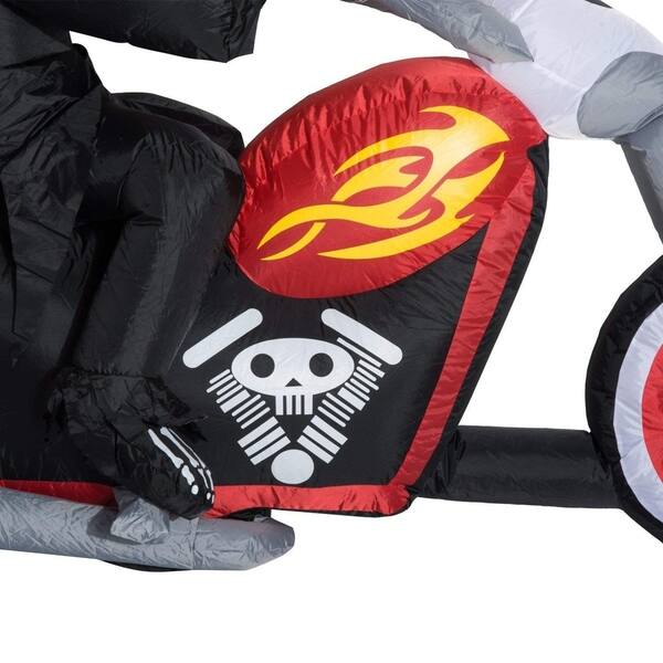 Shop Homcom 7 5 Long Outdoor Lighted Airblown Inflatable