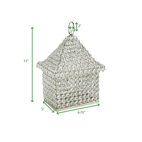 Shop Mind Reader Crystal Lantern House Shaped Decorative Candle