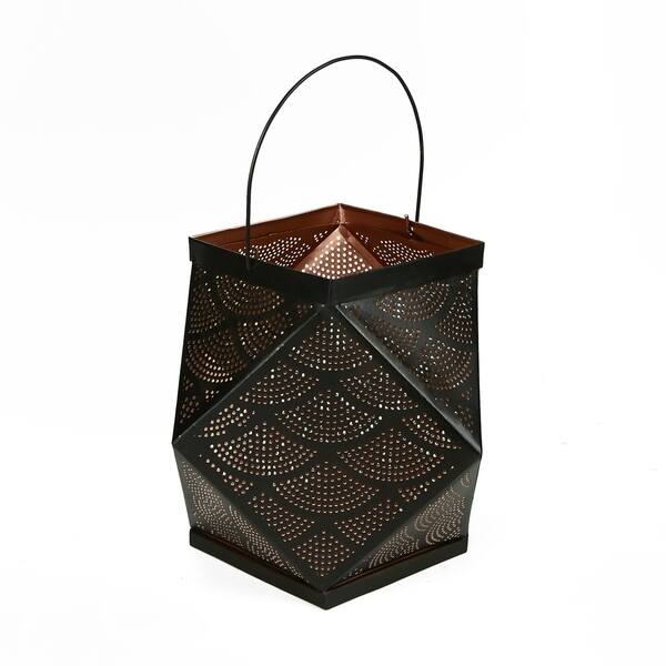 Shop Mind Reader Hexagon Lantern Decorative Candle Lantern
