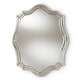 preview thumbnail 2 of 0, Art Deco Antique Silver Wall Mirror by Baxton Studio - Antique Silver