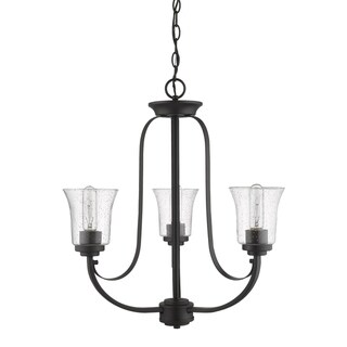Halliwell  3 Light Chandelier (Bronze - Bronze) - Chandeliers For Bedrooms by Overstock.com