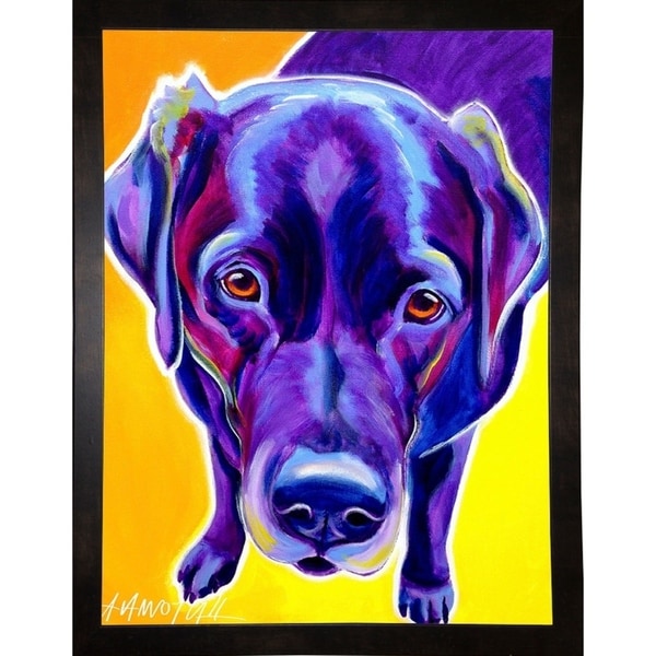Lab Messier-DAWART145125 Print 14"x10.5" by DawgArt