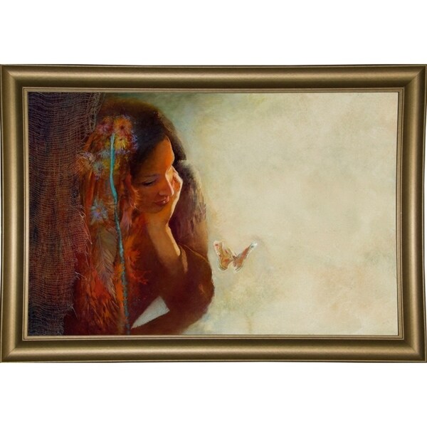 The Moth-DENLUN60853 Print 19.5"x29.75" by Denton Lund
