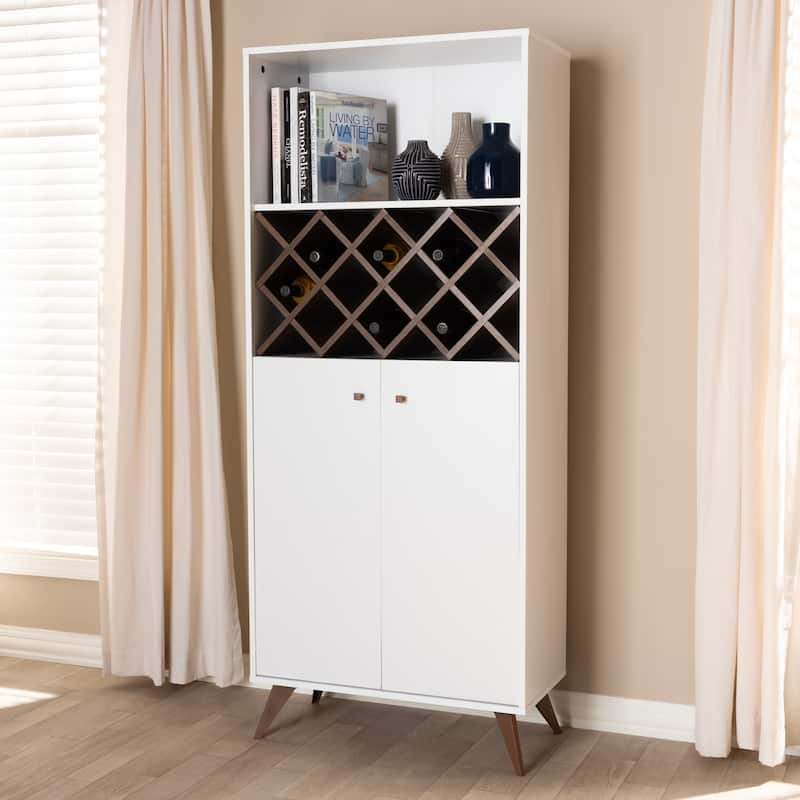 Mid-Century Wine Cabinet by Baxton Studio
