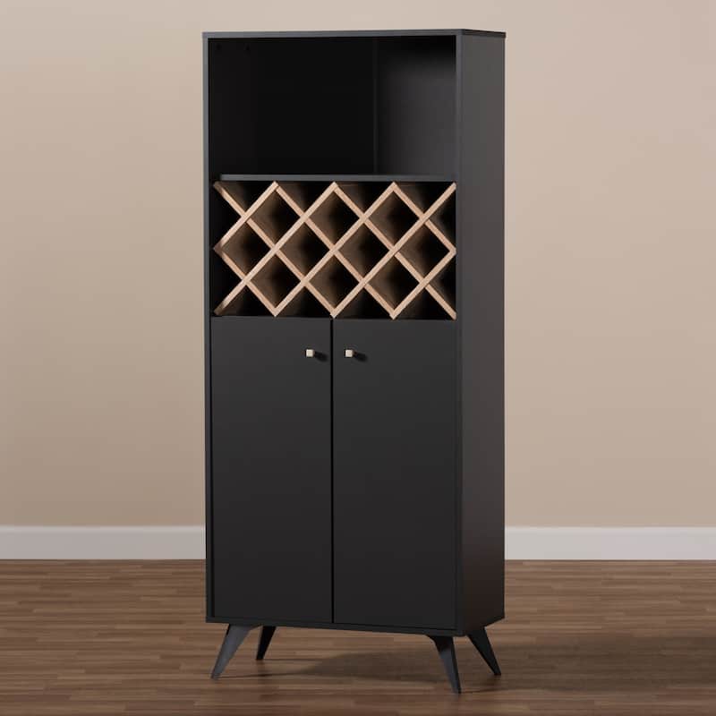 Mid-Century Wine Cabinet by Baxton Studio