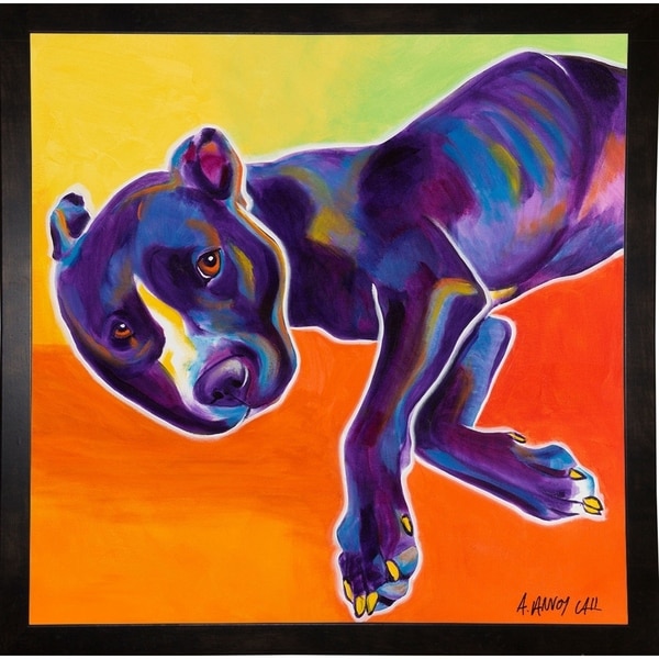 Izzy-DAWART121948 Print 25.5"x25.75" by DawgArt