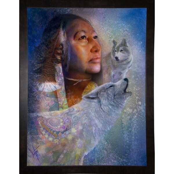 Spirits In The Mist-DENLUN16529 Print 36"x27.25" by Denton Lund