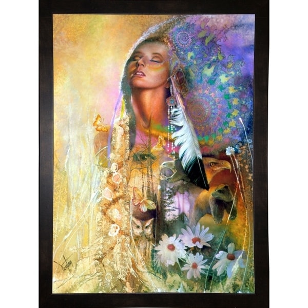 Sacred Visions-DENLUN30780 Print 28"x20" by Denton Lund