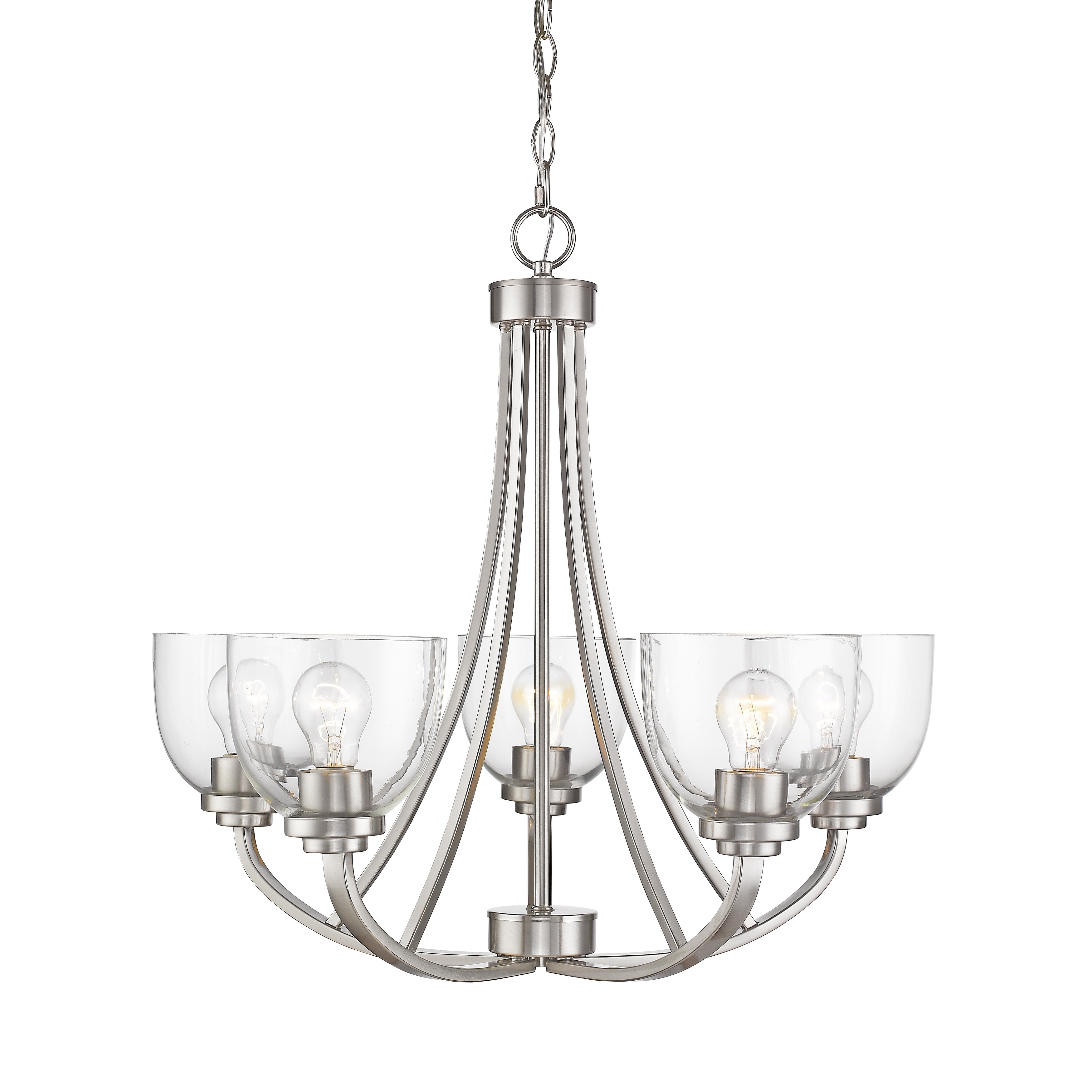 Ashton  5 Light Chandelier (Bronze - Bronze - Transitional) - Chandeliers For Bedrooms by Overstock.com