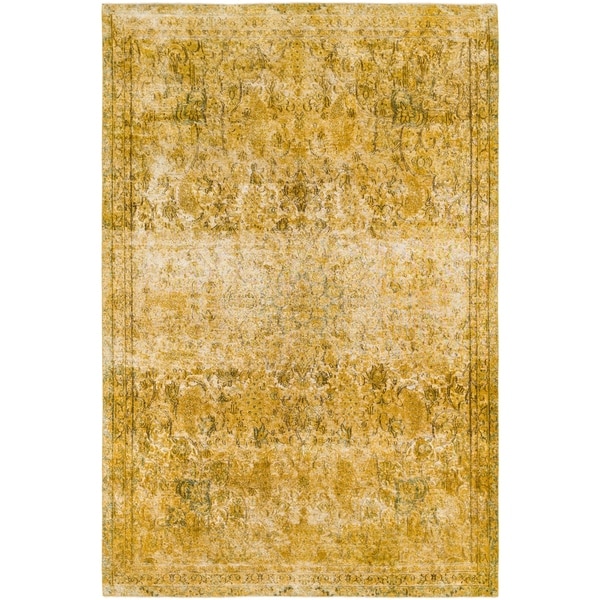 Hand Knotted Ultra Vintage Wool Area Rug - 7' 10 x 11' 8