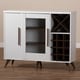 preview thumbnail 18 of 16, Mid-Century Wine Cabinet by Baxton Studio
