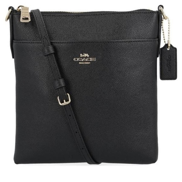 Shop Coach Messenger Crossbody Black/Gold Hardware - Free Shipping Today - Overstock - 24085146