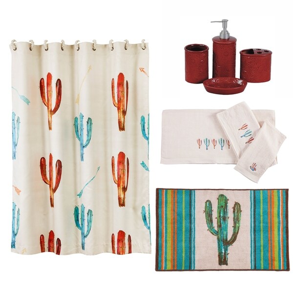 HiEnd Accents Cactus 21-Piece Bath in a Box Ensemble