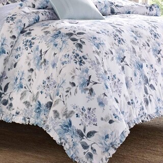 Laura Ashley Chloe Blue Duvet Cover Set