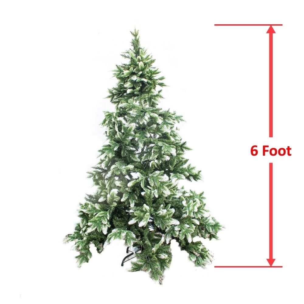 6 foot artificial christmas trees