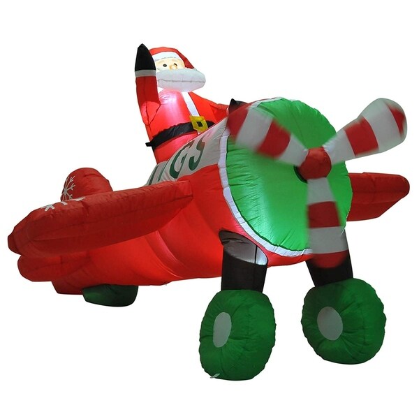 Homcom 8 5 Outdoor Lighted Inflatable