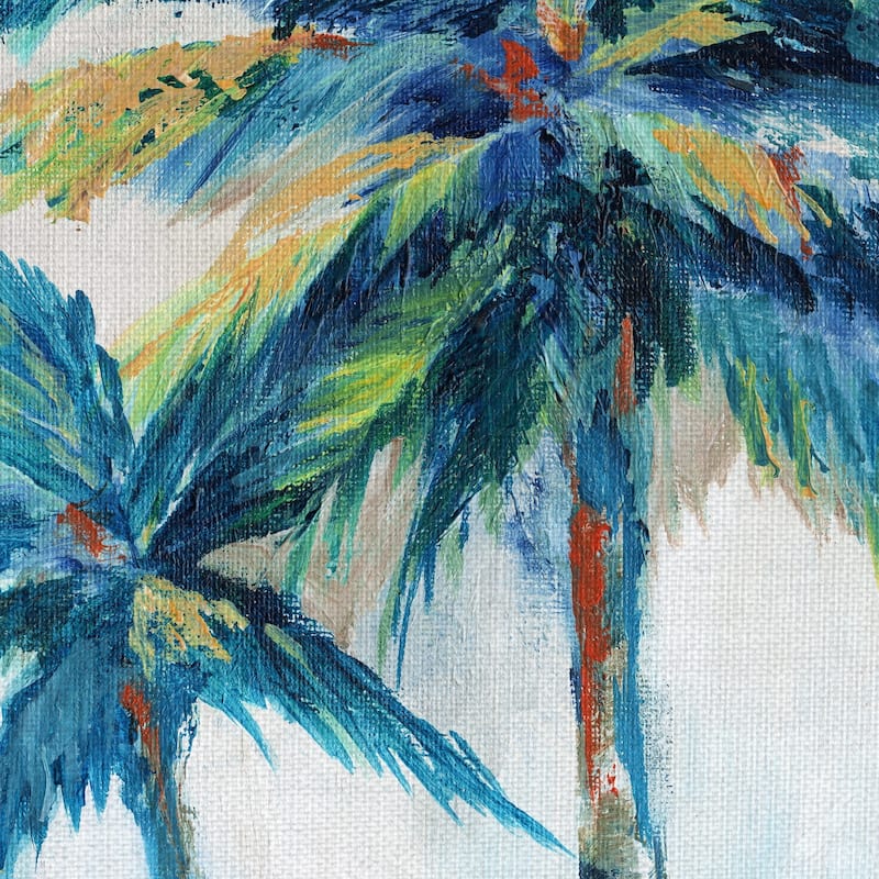 Masterpiece Art Gallery Palm Tree Breeze II by Nan Canvas Art
