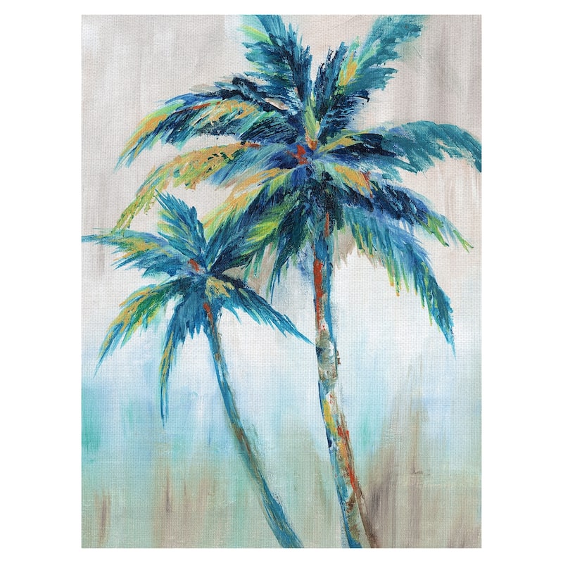 Masterpiece Art Gallery Palm Tree Breeze II by Nan Canvas Art